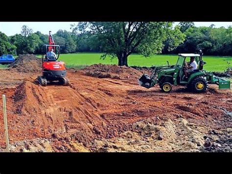 skid steer for cutting hillside|Cutting Grade Into a Hillside for a New Building .